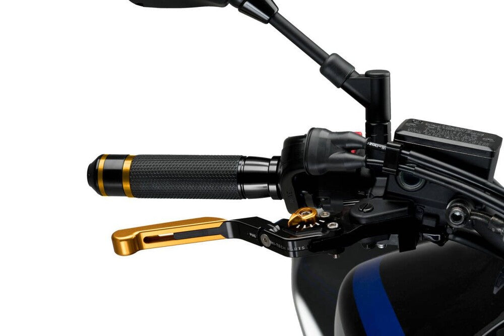 Puig Hi-tech Parts 561-00014G 14ONO LEVER BRAKE EXTENDABLE/FOLDABLE GOLD