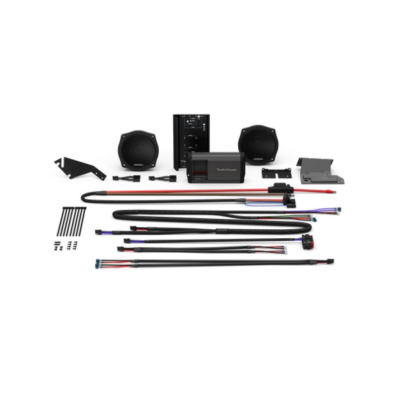 Rockford Fosgate HD9813SG-STG2 Rockfrod Fosgate 1998-2013 Harley Davidson Street Glide Stage 2 Audio Kit - User 1