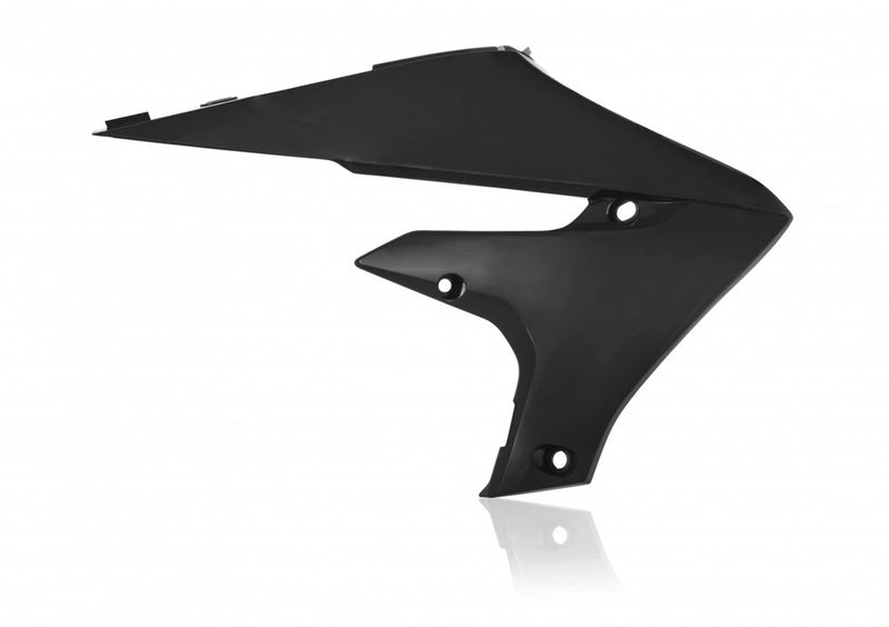 Acerbis Radiator Shrouds Black - 2685870001 Yamaha Dirt Bikes 2018-2024