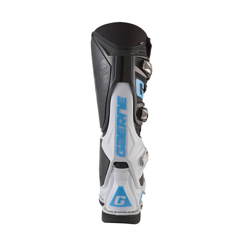Gaerne 480-51212 2174-103-47 SG12 LE BOOTS BLK/WHT/CAROLINA BLUE SZ 12