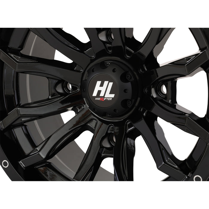 HIGH LIFTER 0230-1293 14HL21-1256 HL21 Wheel Wheel - HL21 - Front/Rear - Gloss Black - 14x7 - 4/156 - 4+3 (+10 mm)