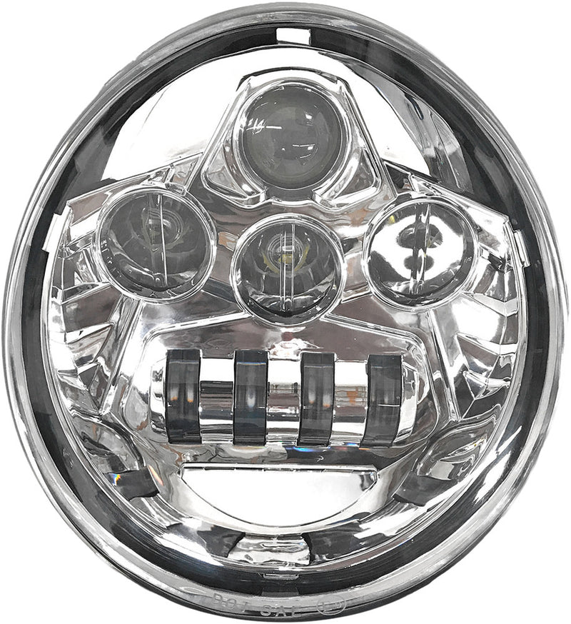 Pathfinder Vrod LED Headlight Chrome - HDVRODC For Harley 2002-2017
