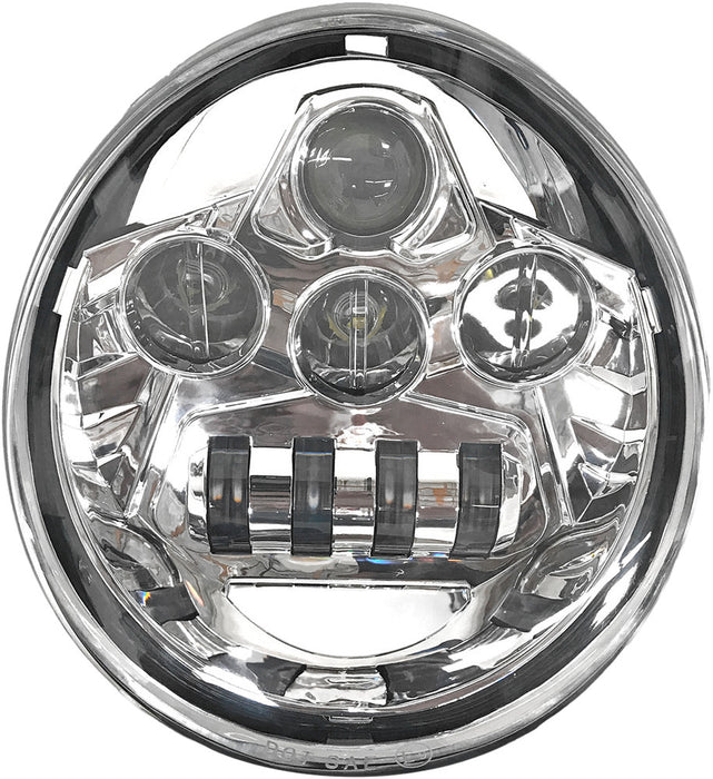 Pathfinder 226-0049 HDVRODC VROD LED HEADLIGHT CHROME