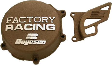 Boyesen Factory Racing Ignition Cover Magnesium - SC-10AM For Kawasaki Dirt Bikes 1990-2024 | Suzuki RM 100 2003