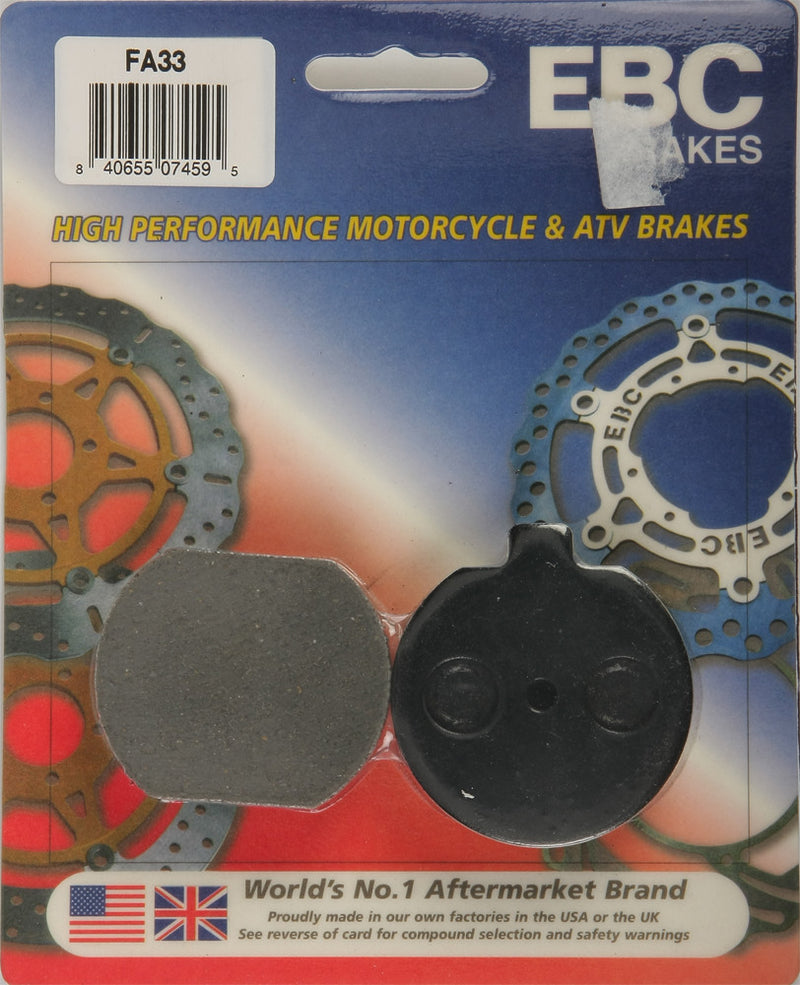 EBC Brake Pads - FA33 Kawasaki Motorcycles 1976-1980