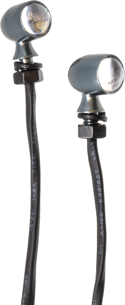 Letric Lighting Co 850-09616 LLC-45C-WA 45C MINI LED GUN METAL WHITE/AMBER