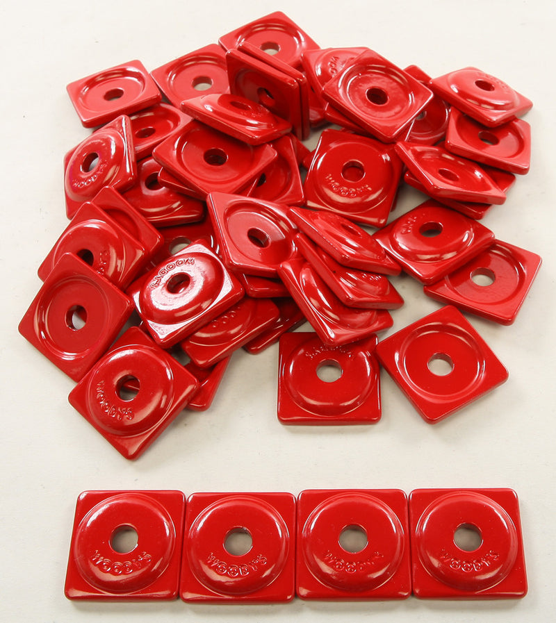 Woody's 18-1091R-48 ASW2-3790-48 SQUARE DIGGER SUPPORT PLATE RED