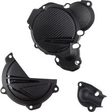 Polisport Kit Clutch + Ignition K G H Black - 91375 For Husqvarna 250i / 300i 2024 | KTM XC 250 / XC 300 2024