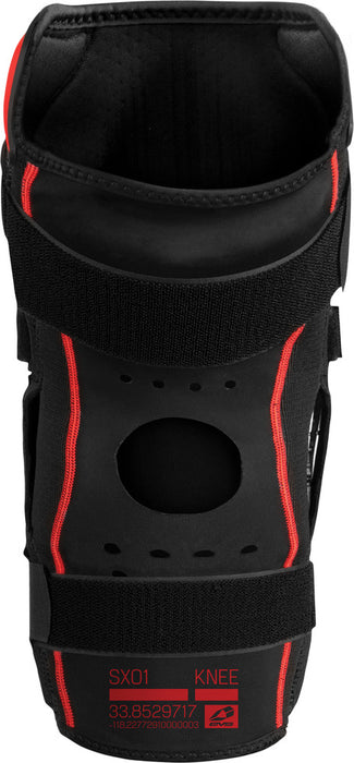 Evs 663-1020Y SX01-20K-Y SX01 KNEE BRACE BLACK YOUTH