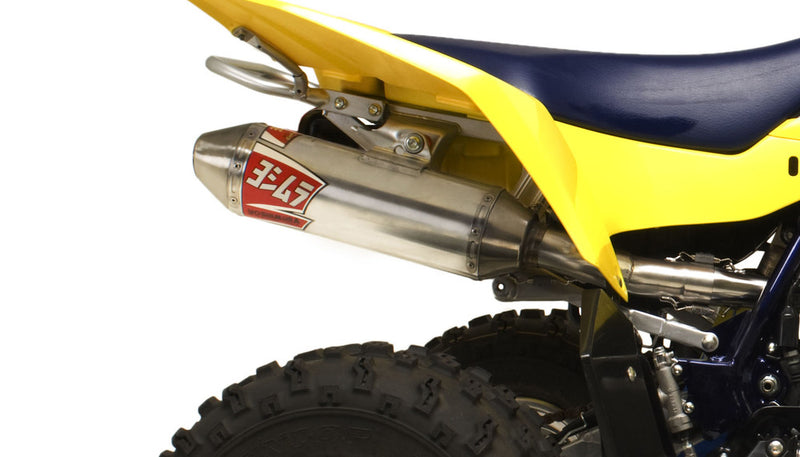 Yoshimura Signature RS-2 Full System Exhaust SS-AL-SS - 2176503 For Suzuki 400Z QuadSport 4x2 2003-2009 | Arctic Cat 400 4x2 2004-2008