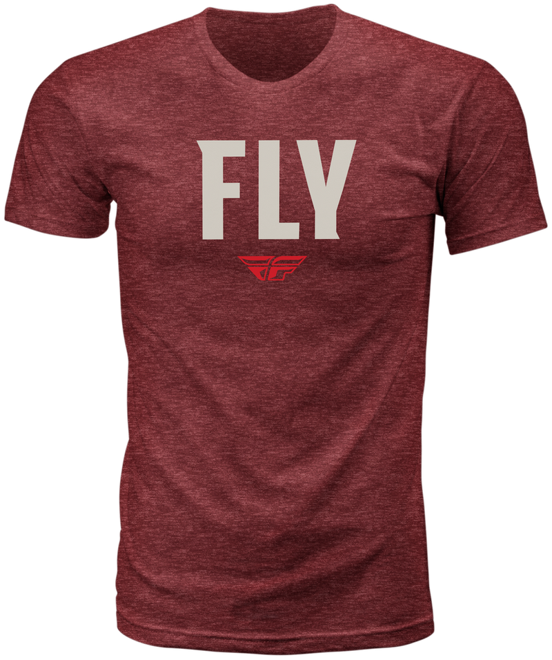 Fly Racing 352-0152M 352-0152M FLY WFH TEE RED HEATHER MD