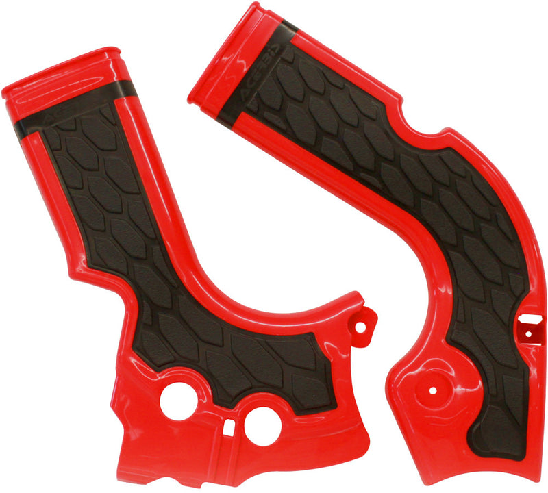 Acerbis X-Grip Frame Guard RED Black - 2374241018 Honda CRF450R / CRF250R 2013-2017