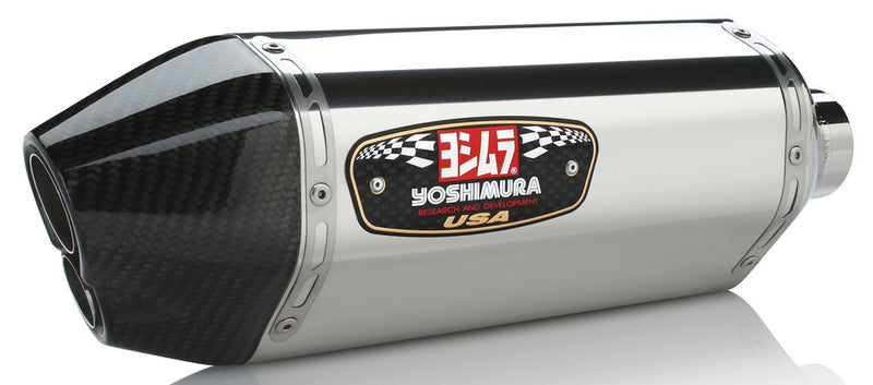 Yoshimura Exhaust Street R-77D Slip-ON SS-SS-CF - 1160023520 Suzuki 600 / 750 2011-2024