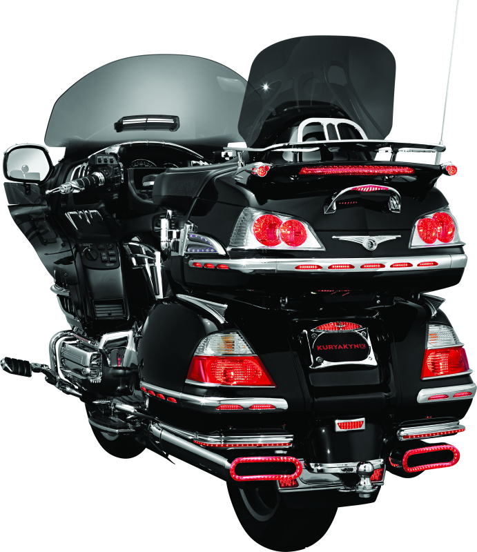 Kuryakyn 3215 L.e.d. Lighted Trunk Lid Handle 01-17 GL1800 Chrome - User 1