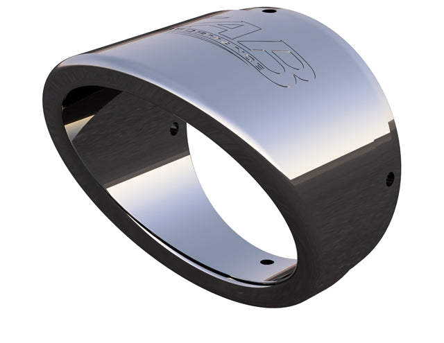 Tab Performance 5" Exhaust Tips (Sold Individually 1 pc) - Torched Chrome Slash Tips 5-EXHAUST-TIPS-T