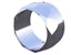 Tab Performance 5" Exhaust Tips (Sold Individually 1 pc) - Midnight Chrome Slash Tips 5-EXHAUST-TIPS-M