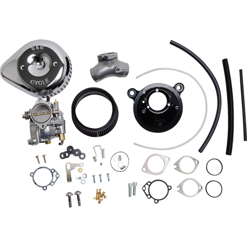 S&S Cycle Carburetor W Stealth Air Cleaner - 110-0152 For Harley Motorcycles 2006