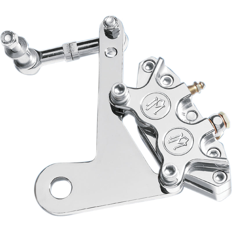 Performance Machine (pm) Brake Caliper Kit - 1203-9017-CH For Harley Electra Glide 1973-1983