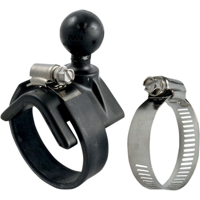 RAM MOUNTS 4402-0294 RAM-B-108B Universal Ball Mount Ball Mount - V-Clamp Base - 1" - 2"