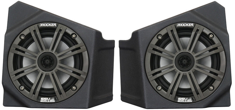 Ssv Works 6.5" Cage Mount Pods Kicker - KX-F65K Kawasaki Teryx 2020-2021