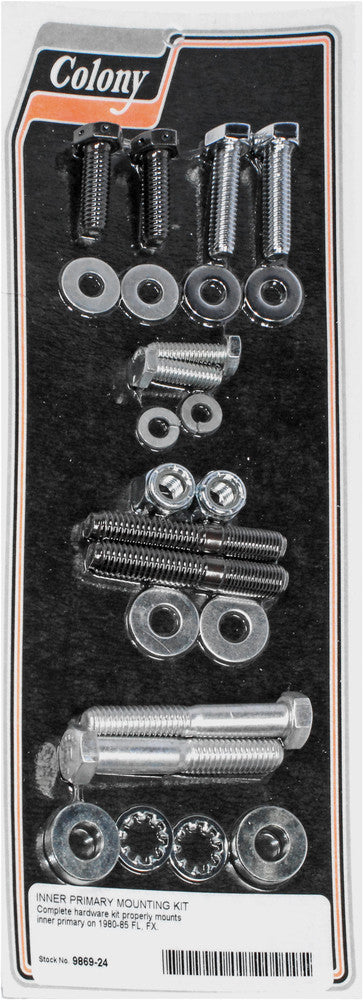 Colony Machine Inner Primary Mount Kit FL FX - 9869-24 For Harley Motorcycles 1980-1985
