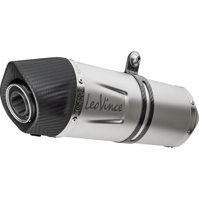 LEOVINCE 1811-4742 14450EU LV One EVO Slip-On Muffler stainless steel - tiger 900