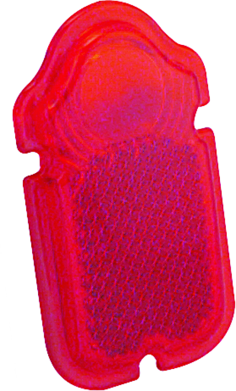Biker's Choice 492478 Bikers Choice Tombstone Tail Light Replacement Lens Red Plastic Lens Replaces H-D 68090-47 - Photo - Primary