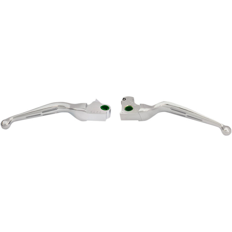 Drag Specialties Slotted Lever Set For Harley Touring 2014-2016