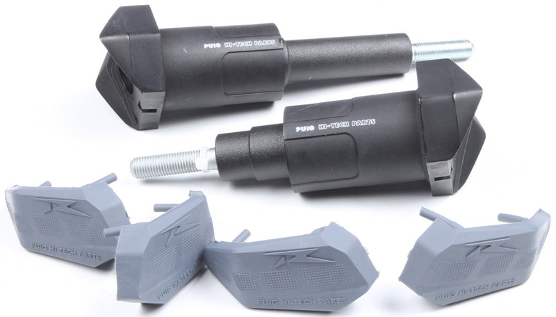 Puig Hi-tech Parts 561-3550BK 4650N FRAME SLIDERS R12 BLACK