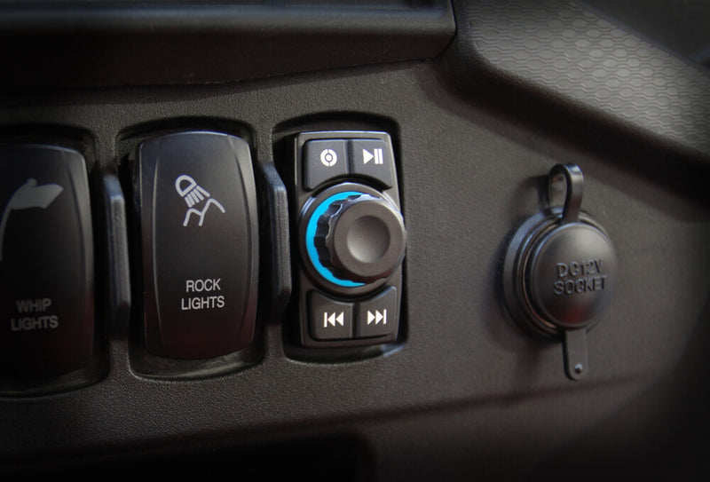 Ssv Works Bluetooth Rocker Switch With AUX-Input - 200-WP-MRB2R