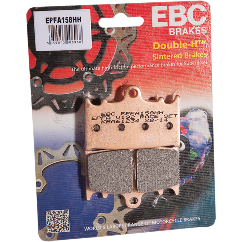 EBC Brake Pad - EPFA158HH For Kawasaki Motorcycles 1989-2023 | Suzuki Motorcycles 1989-2016