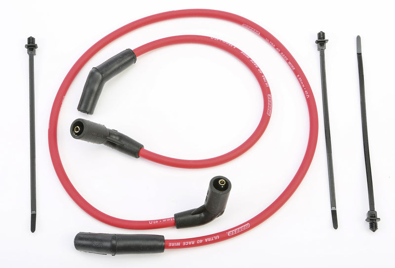 Moroso IGN Wires Ultra 40/SET RED - 28620 For Harley Touring 2009-2016