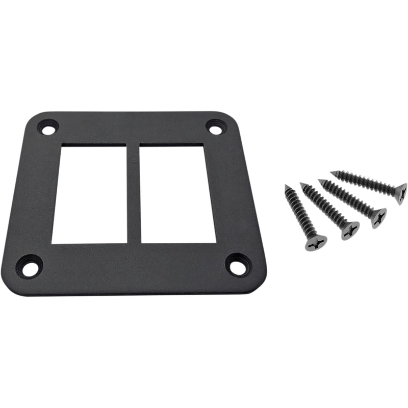 MOOSE OFFROAD 0521-1799 2PP-ADA Universal Dash Plate 2 switches