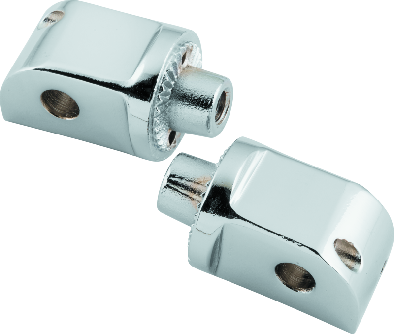 Kuryakyn 8826 Splined Peg Adapter Kawasaki Rear Chrome - Photo - Primary