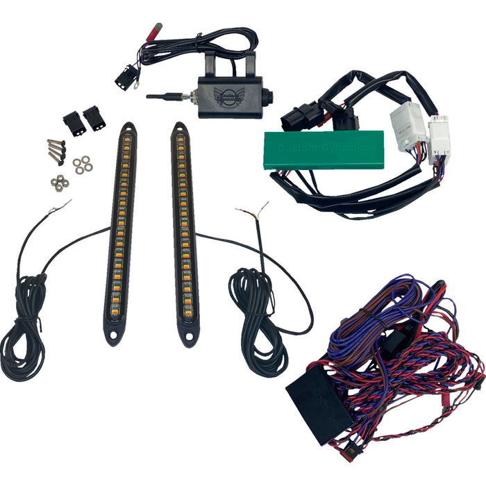 CUSTOM DYNAMICS 2020-2151 CD-SXS-TA Front & Rear Turn Signal Kit LED Turn Signals - Front/Rear - Talon