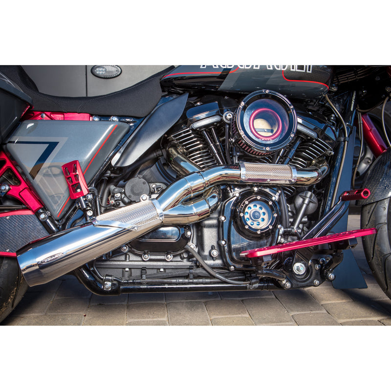 Trask Assault Charge Breather Air Cleaner - TM-1021GBK For Harley Motorcycles 1999-2017