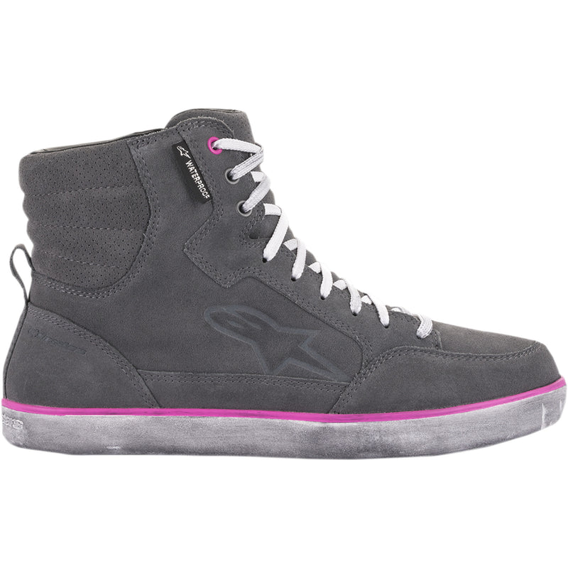 ALPINESTARS 3405-2436 2542220909511.5 J-6 Waterproof Women's Shoes gray/pink - us 11.5
