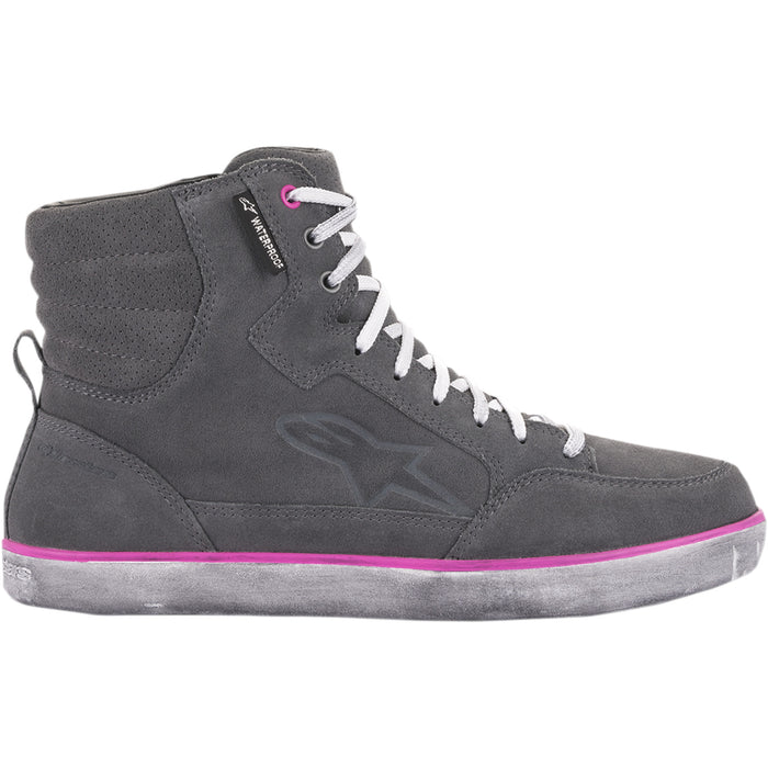 ALPINESTARS 3405-2423 254222090955 J-6 Waterproof Women's Shoes gray/pink - us 5