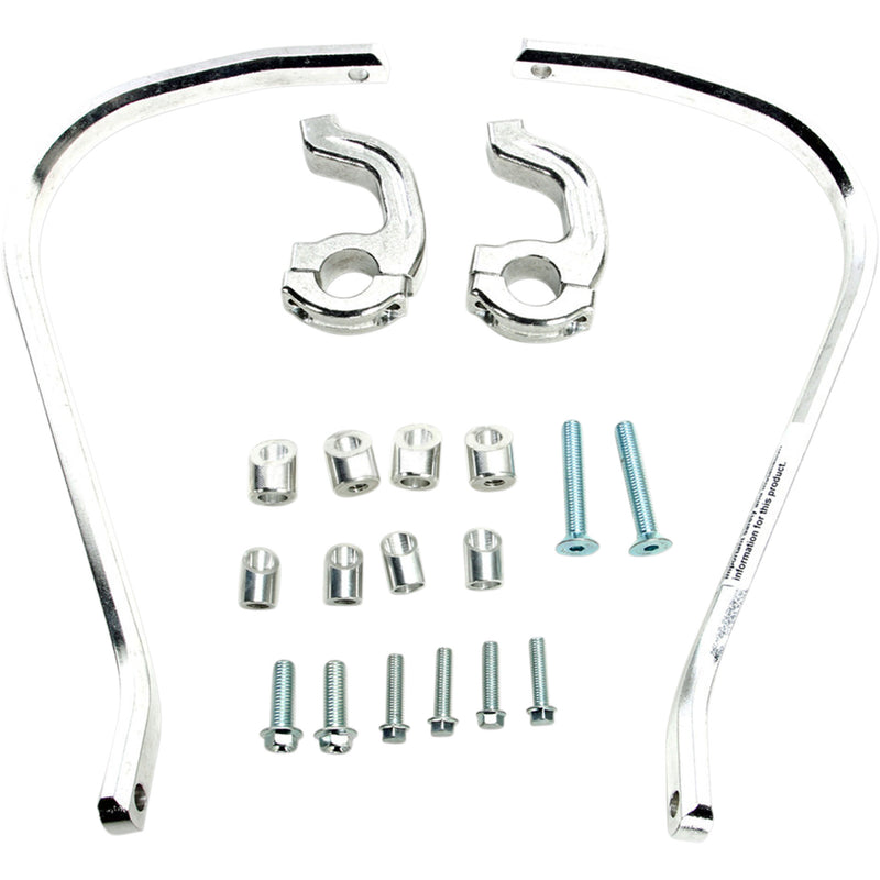 MOOSE OFFROAD 0635-1492 50-5232S Contour Handguards — Contour Handguards - Contour - 7/8" - Silver