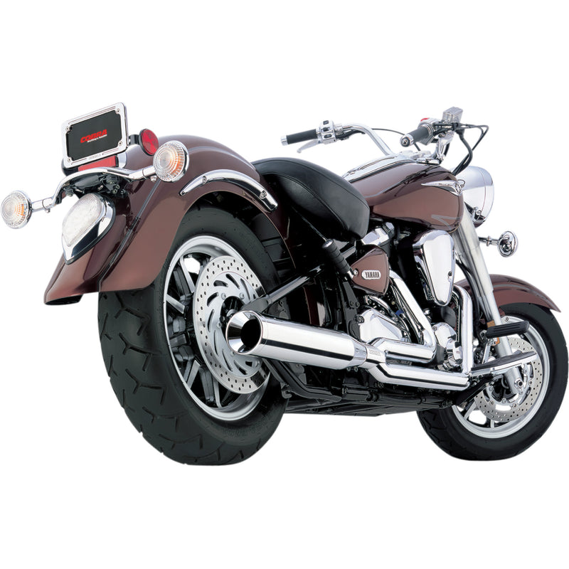 Cobra Power Pro HP 2-Into-1 Exhaust System - 2471 Yamaha 1700 Road Star / XV1600A Road Star / 1600 Road Star / XV1700A Road Star 1999-2007
