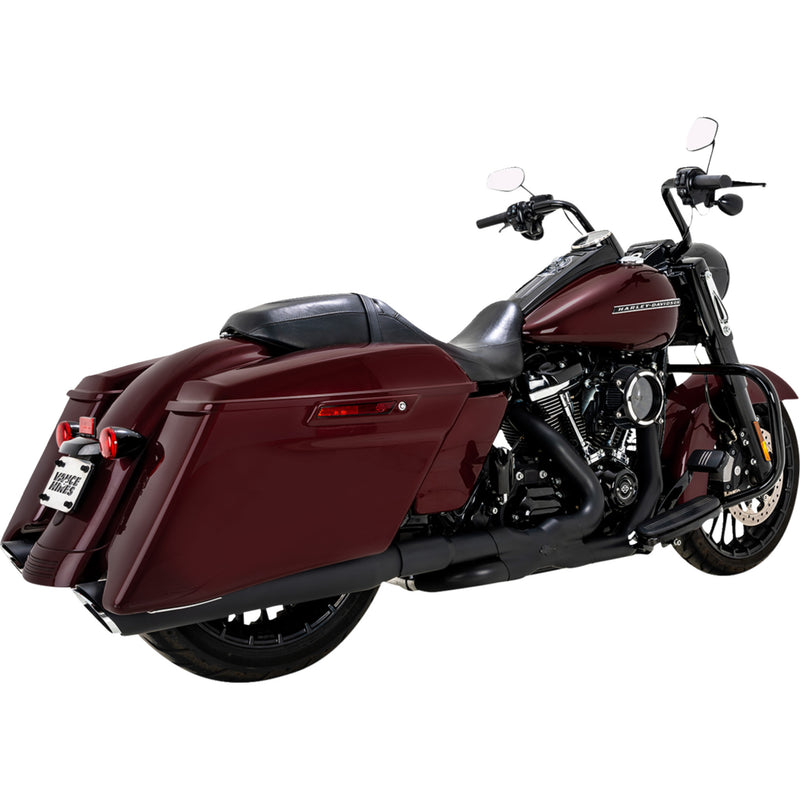 Vance & Hines Twin Slash Muffler - 46672 For Harley Touring 2017-2026