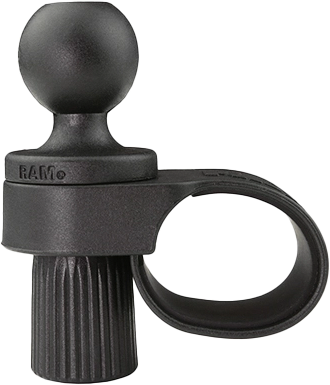 Ram Mounts 71-7233 RAP-B-460U 1" BALL HANDLEBAR BASE FITS 7/8" - 1 1/8"