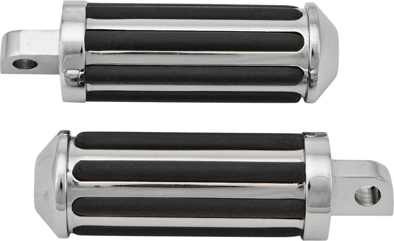 Harddrive Footpegs Custom Rail Male MNT Rider - 16-064 For Harley Sportster 1991-2019