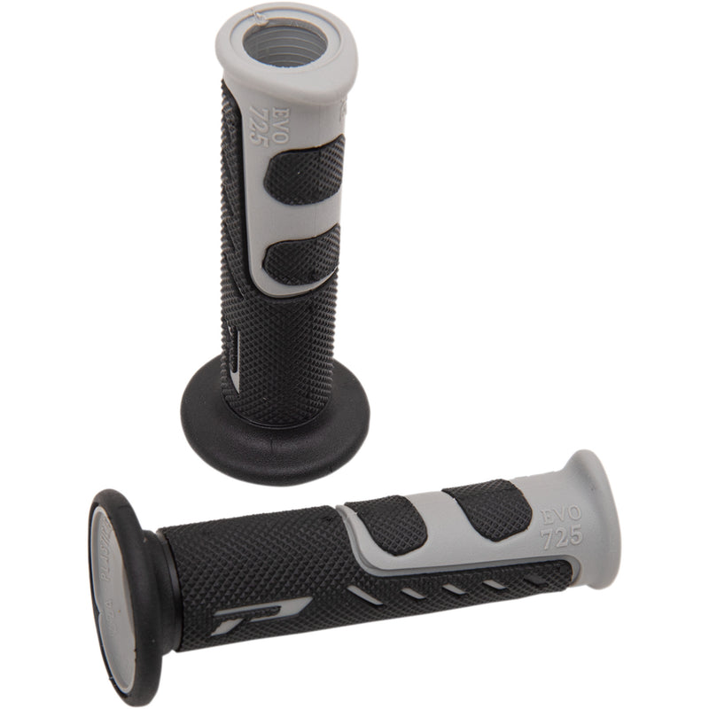 PRO GRIP 0630-0091 PA0725OEGR02 725 EVO Molded Gel Grips Grips - EVO - 725 - Open Ends - Gray/Black