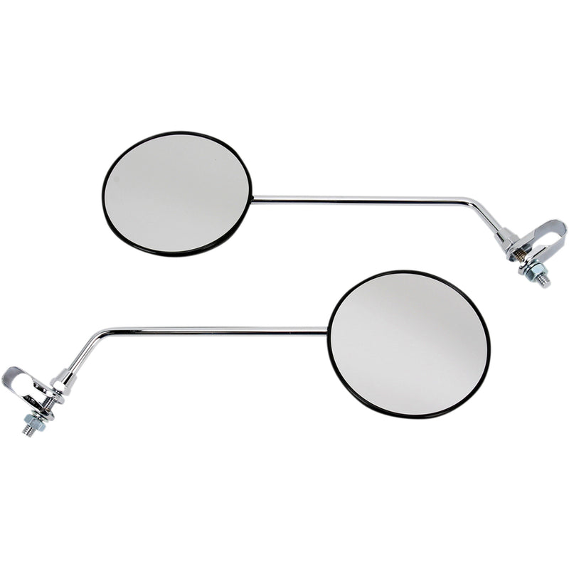 EMGO 2064510 20-64510 Universal Clamp On Mirror Round Mirror