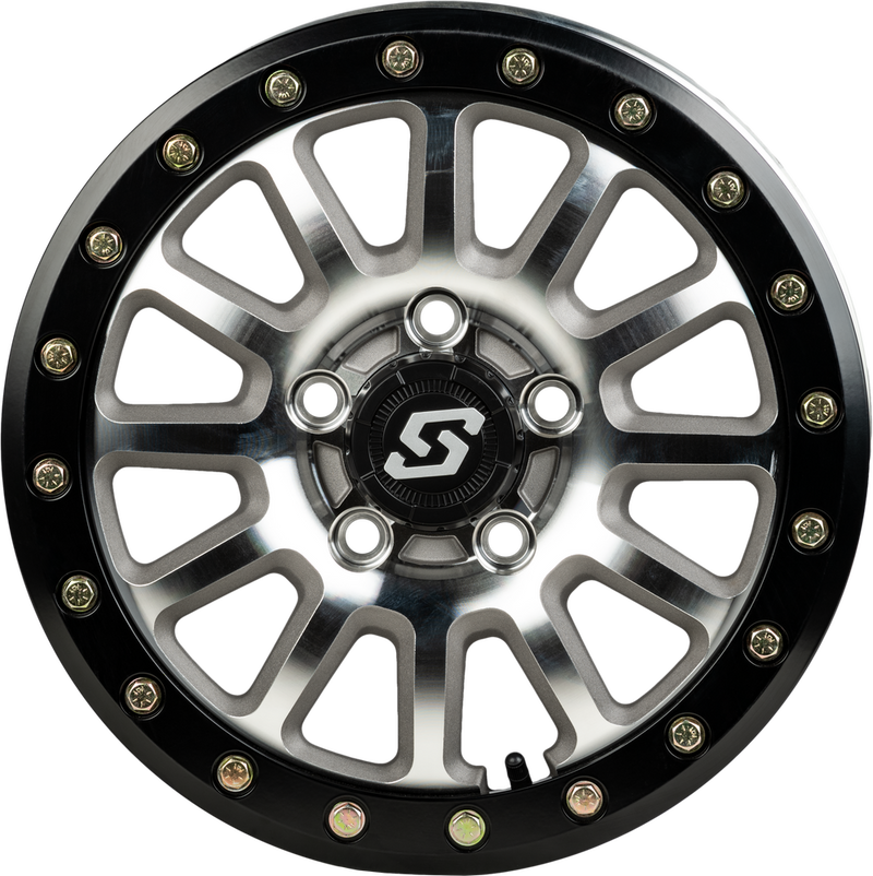Sedona Sano Bdlk Wheel 15X7 5/4.5 6+1 (+50MM) Black AS Cast - A21MA-57012+50 Polaris RZR 2022
