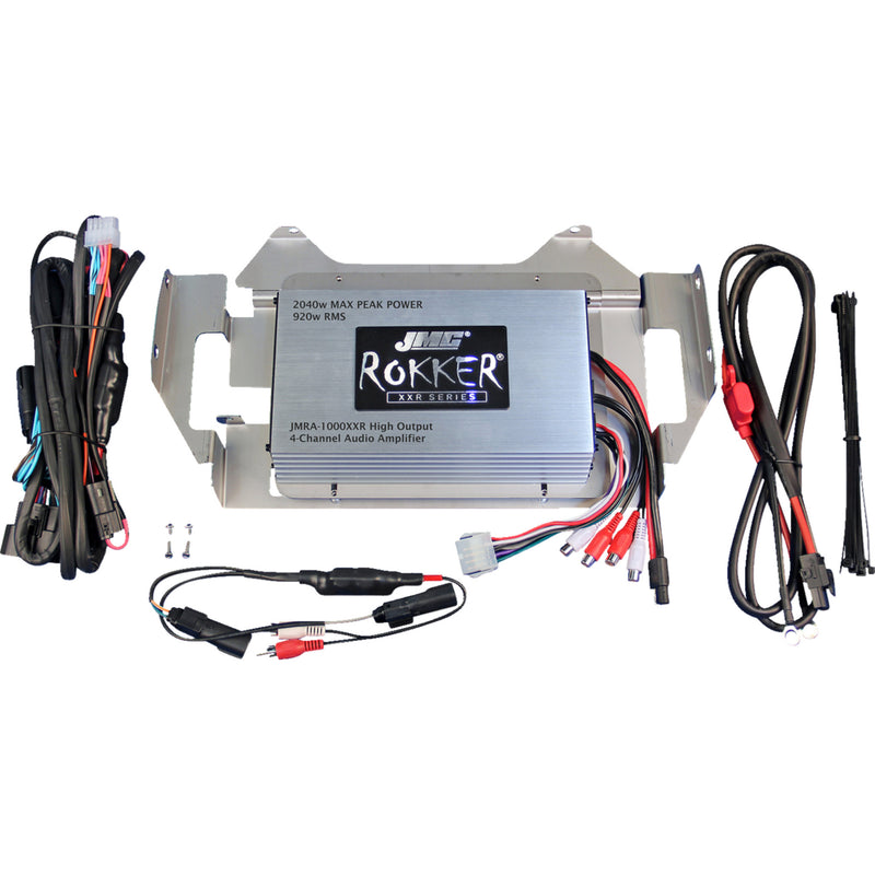 J & M Amplifier Kit - JMA6-1000HC14-UL For Harley Touring 2014-2025