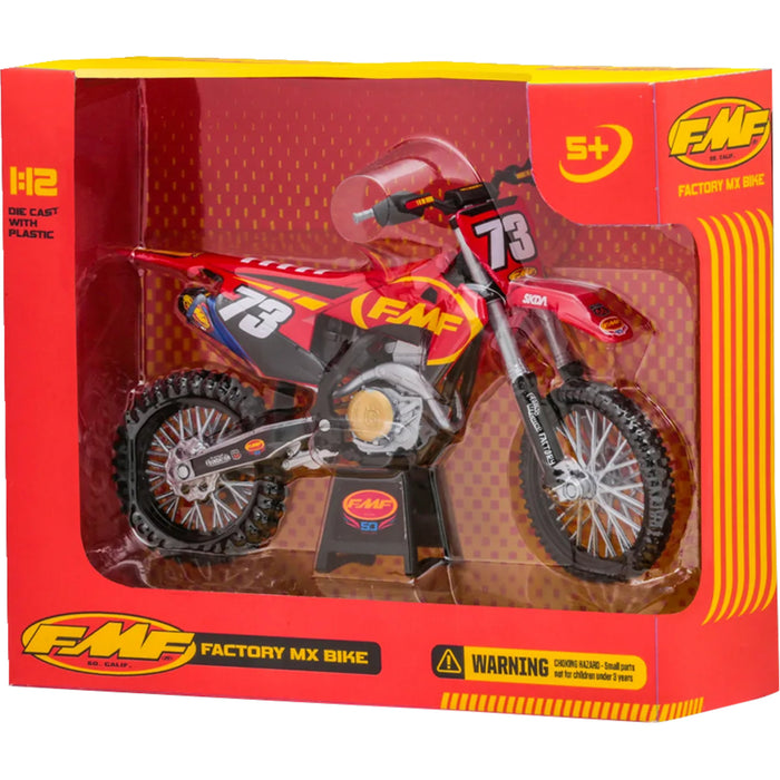 FMF 7001-0102 015999 FMF Dirt Bike Replica 1:12 scale - red/black
