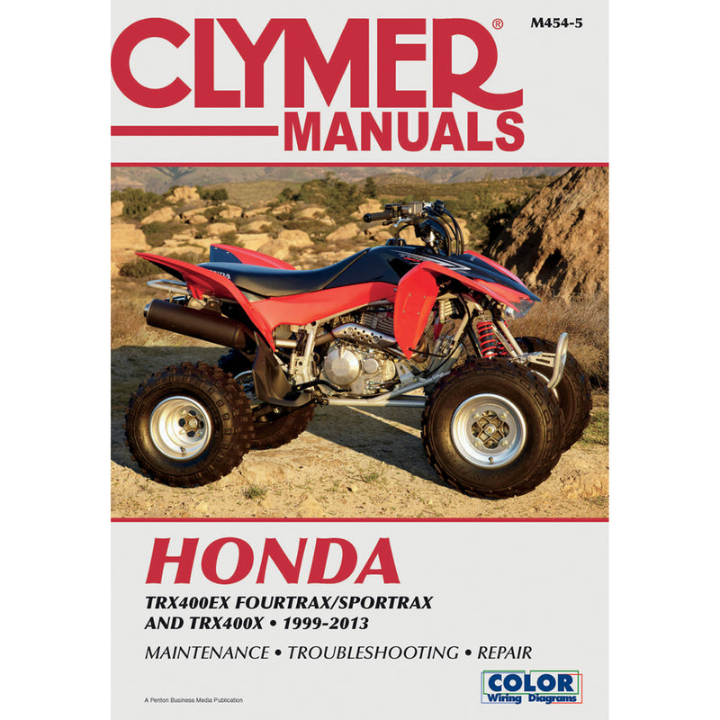 Clymer Service Manual - CM4545 Honda TRX400EX / TRX400X 1999-2009