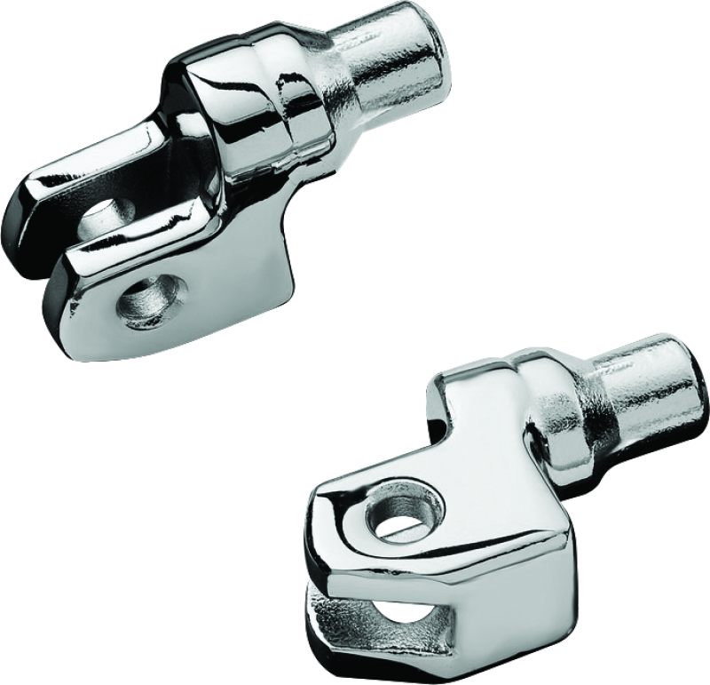 Kuryakyn 8810 Tapered Peg Adapter Yamaha Front Chrome - Photo - Primary